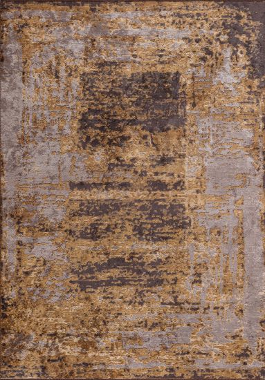 Abstract Brown & Beige Alchemy Area Rug