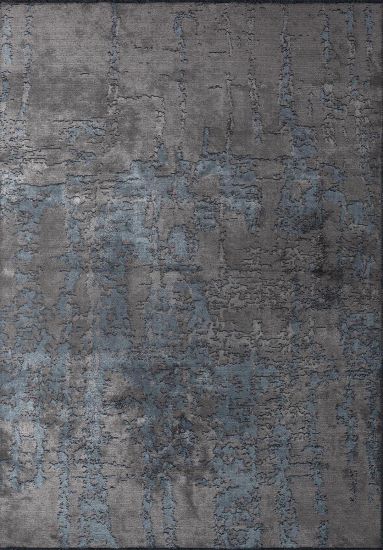 Elite Grey Abstract Living Room Rug
