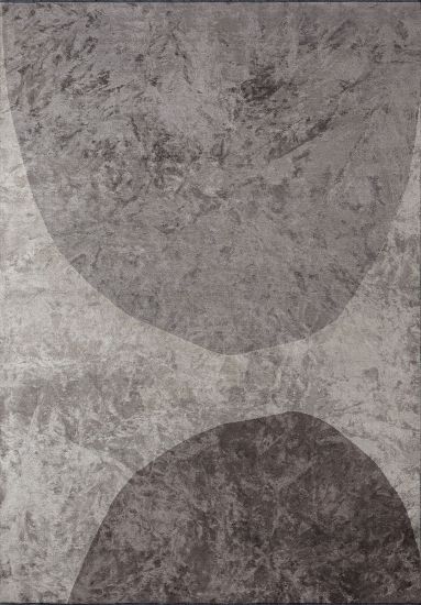 Vivify Grey Abstract Area Rug