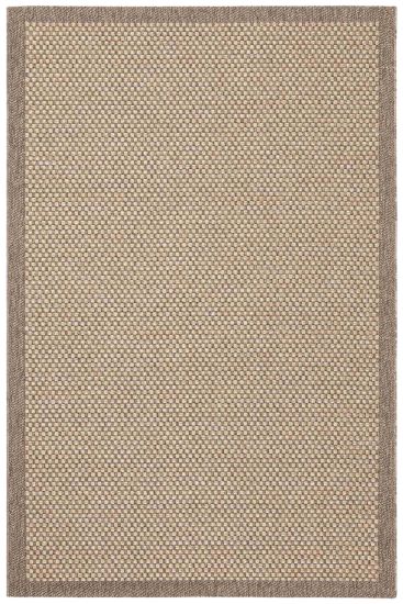 Orizin Brown Bordered Jute & Sisal Outdoor Area Rug