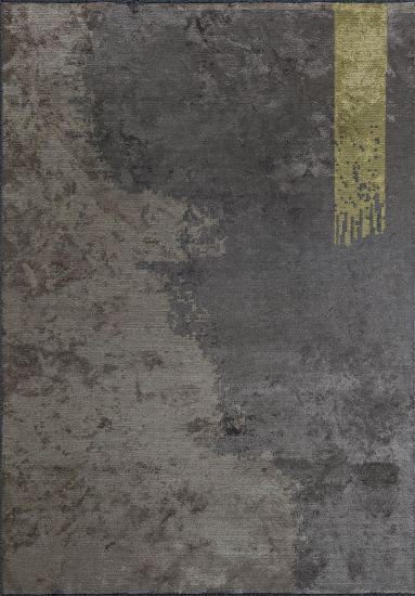 Abstract Grey Equinoxe Area Rug