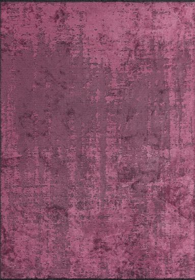 Embellish Pink & Grey Abstract Living Room Rug
