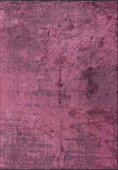 Flinch Pink & Grey Abstract Bedroom Rug