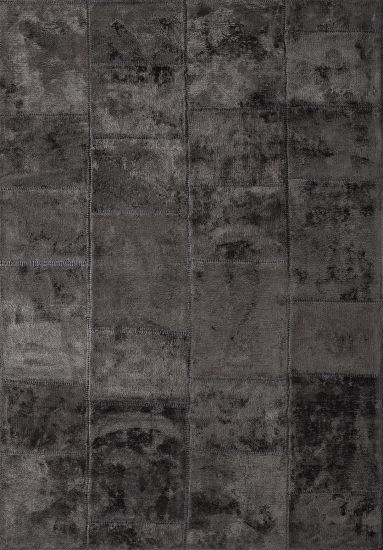 Fern Grey Geometric Area Rug