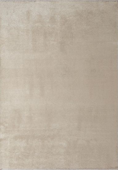 Cream Plain Fresco Modern Rug