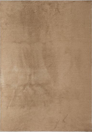 Beige Plain Fresco Modern Rug