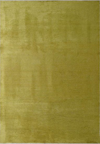Fresco Green Plain Indoor Rug
