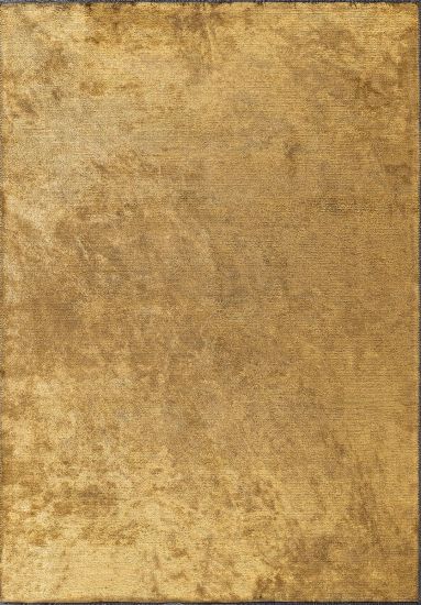 Fairytale Yellow Abstract Bedroom Rug