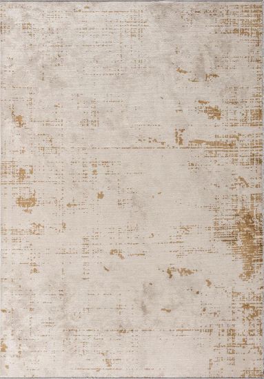 Essence Grey & Brown Abstract Modern Rug