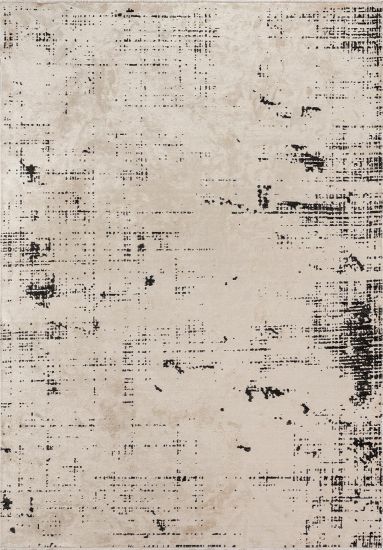 Essence Cream & Beige Abstract Area Rug