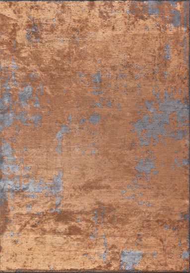 Abstract Celesta Brown & Orange Area Rug