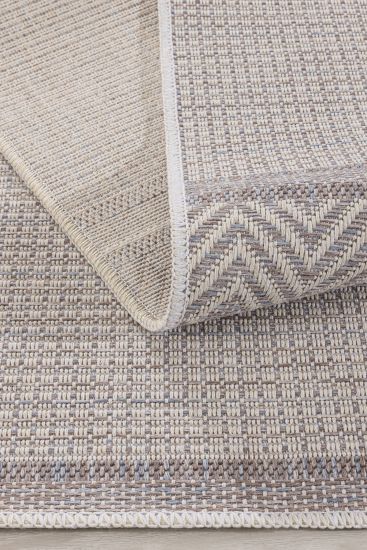 Verdant Beige Brown Bohemian Outdoor Area Rug