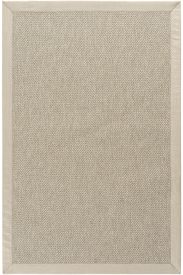 Sisal85 Bordered Jute & Sisal Beige Cream Outdoor Area Rug