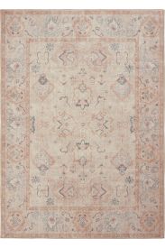 Private85 Beige Orange Modern Persian & Oriental Area Rug
