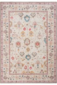 Private85 Beige Pink Persian & Oriental Area Rug