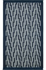 Lovely85 Blue Cream Geometric Patterned Area Rug
