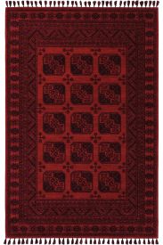 Aptolias Red Black Persian & Oriental Area Rug