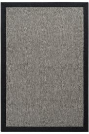 Sipatal Flatweave Grey & Cream Bedroom Rug