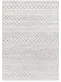 Meridyon Cream Grey Modern Bohemian Indoor Rug