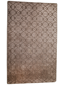 Modern Beige Damask Handloom Rug