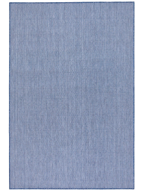 Fesco Blue Plain Outdoor Area Rug