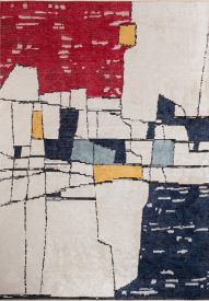 Outdoor Exuberant Multicolour Abstract Rug