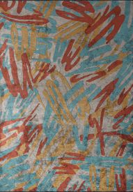 Gleeful Multicolour Abstract Outdoor Rug