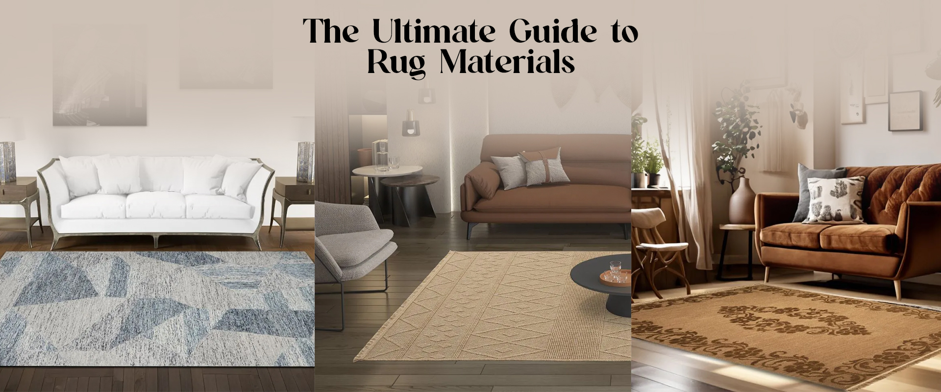 The Ultimate Guide to Rug Materials: Which One Is Right for Your Home?
