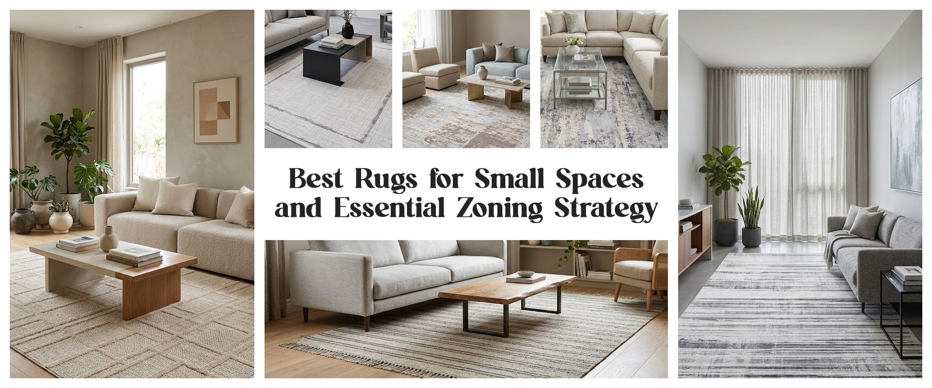 Best Rugs for Small Spaces and Essential Zoning Strategy