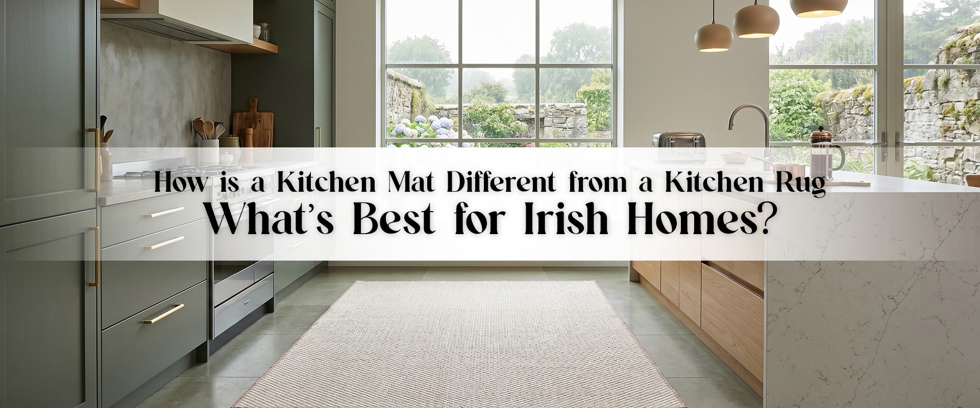 How is a Kitchen Mat Different from a Kitchen Rug—What’s Best for Irish Homes? 