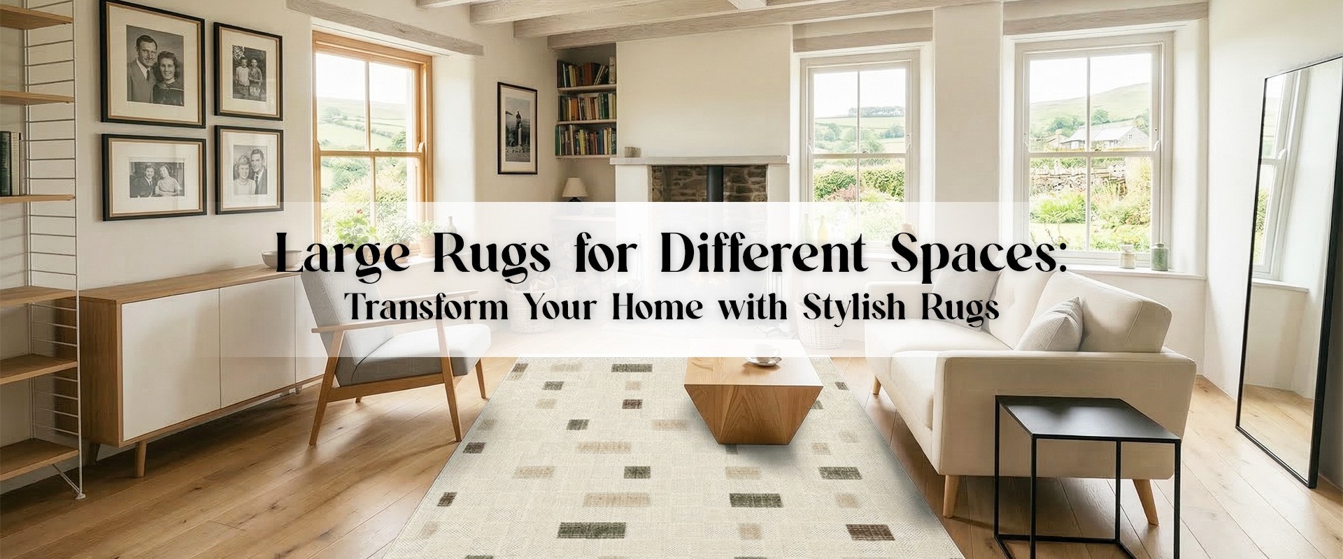 Large Rugs for Different Spaces: Transform Your Home with Stylish Rugs
