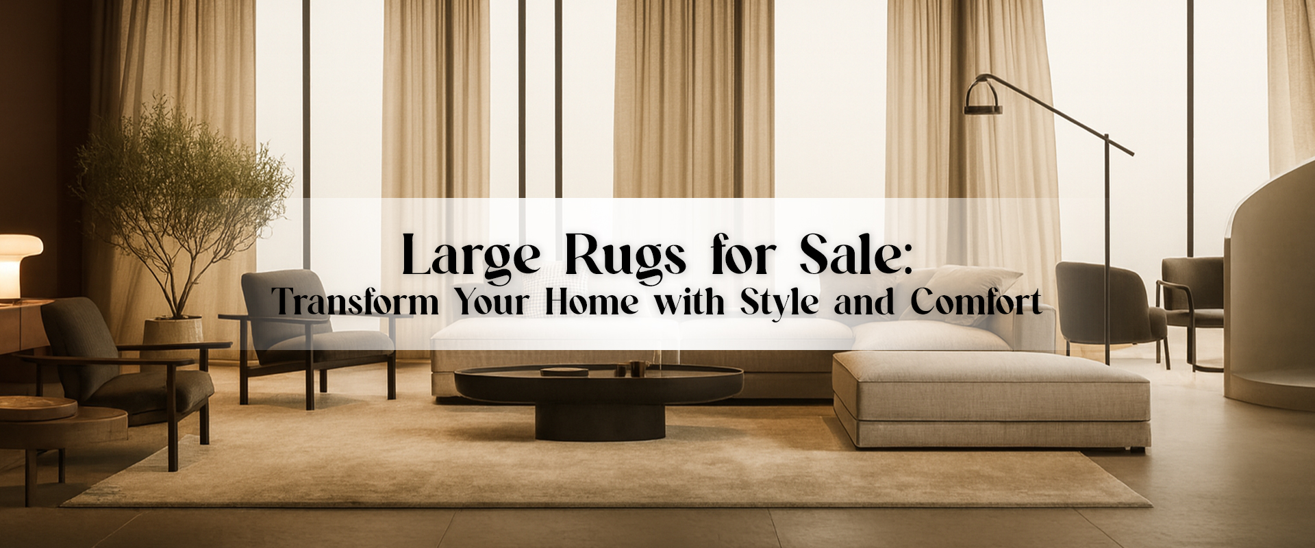Large Rugs for Sale: Transform Your Home with Style and Comfort
